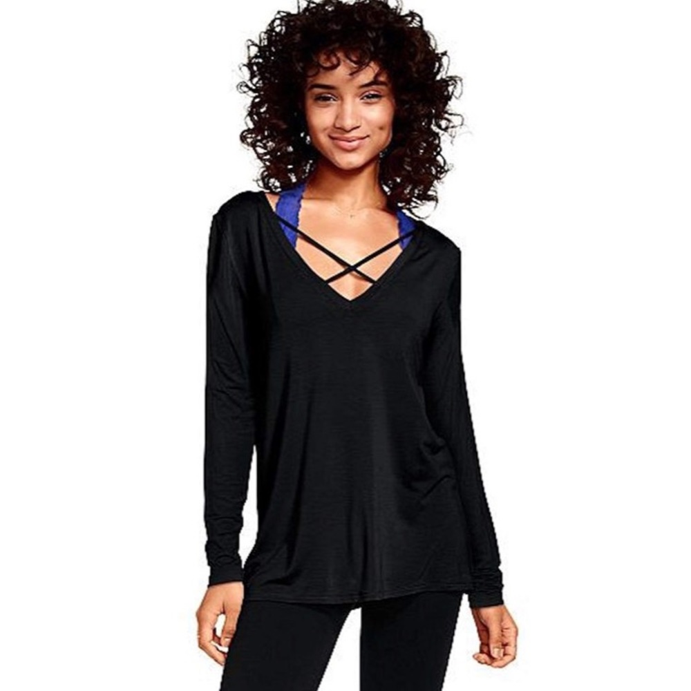 Victoria’s Secret PINK Super Soft v-neck tee